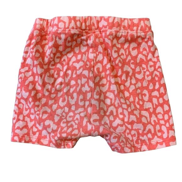 Baby GAP Coral Pink Leopard Onesie and Shorts Matching Set - Picture 10 of 10